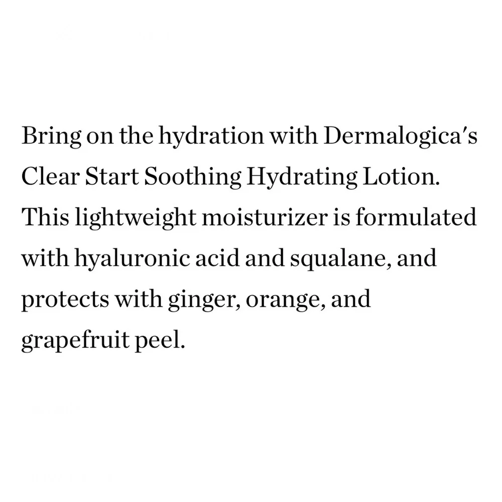 Dermalogica Hydrating Lotion